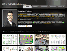 Tablet Screenshot of kevinkaixu.net